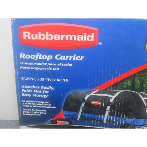 Rubbermaid Rooftop Carrier With 15 Cu. Ft. Of Cargo Space - New In Box - Picture 2 of 5